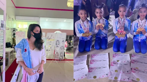 瑞莎率體操小將韓國奪6金5銀1銅 「多少眼淚和笑容」懇請外界經費支援