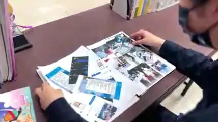 新莊警方拍攝宣導短片，呼籲民眾如果不幸被害要儘速報案。新莊警分局提供