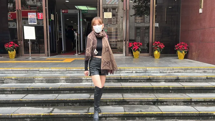 陳沂今性感出庭。陳彩玲攝