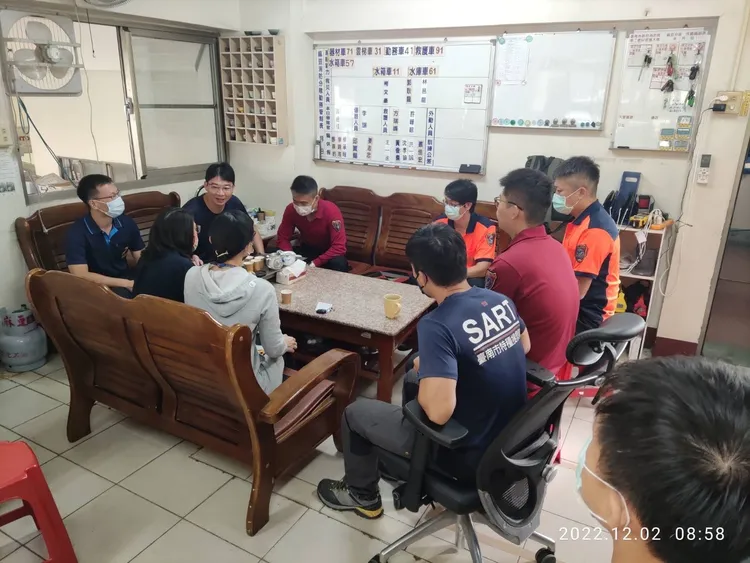 新樓醫師就各分隊所面臨的事故態樣給出解方。消防局提供