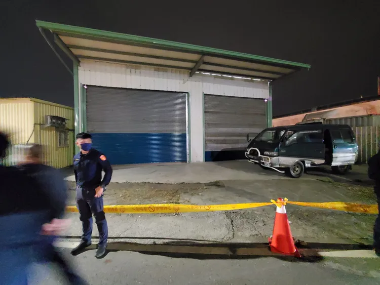 警方封鎖現場。王勇超攝