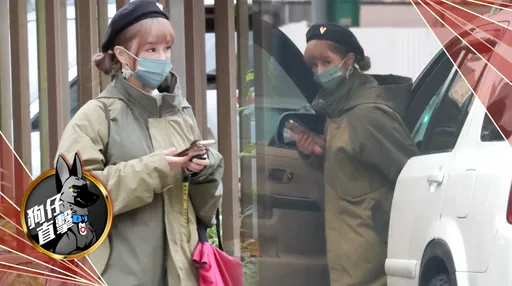 狗仔直擊|林襄不要學!啦啦隊老司機巫苡萱開改裝車吃大熱狗止餓 衝上林口好漢坡吃便當