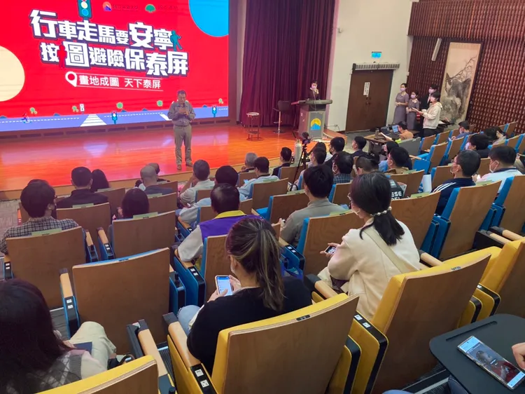 屏東大學發表校園交通安全研究成果。陳宏銘攝