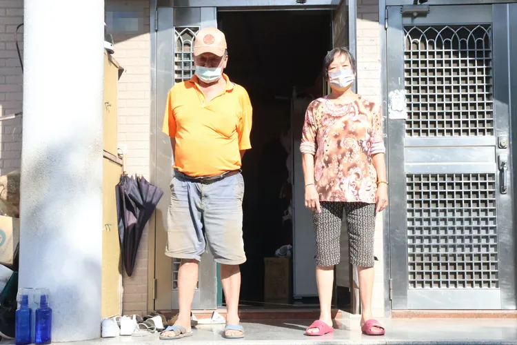 老夫婦對司法感到非常絕望，痛批只會保護惡人。張喆喜攝