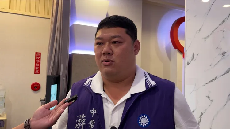 南投縣議員游顥也表態想要參選南投立委捕選。田兆緯攝