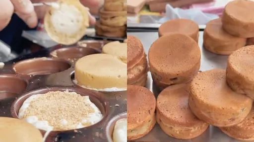 台南這家紅豆餅餡料飽滿 售價曝光!網暴動:老闆太佛了