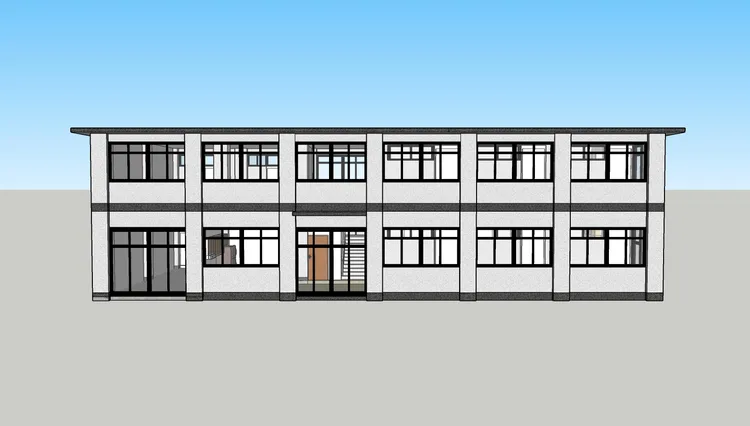 台東縣霧鹿國小利稻分校校舍規劃圖。台東縣府提供