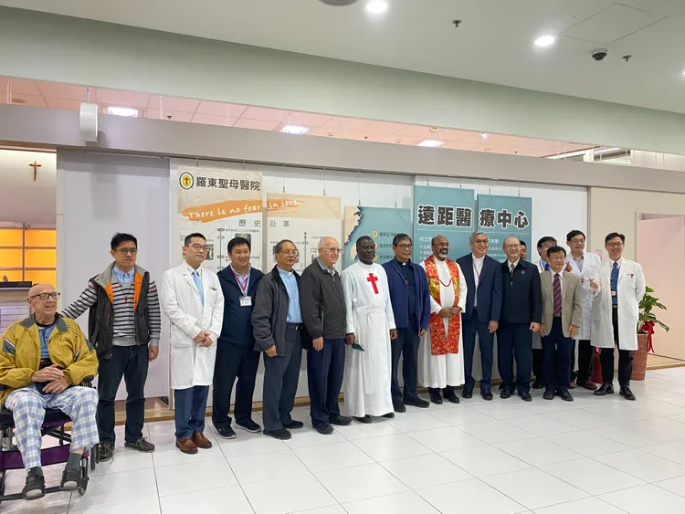 羅東聖母醫院打造宜蘭地區第一所遠距醫療中心。院方提供