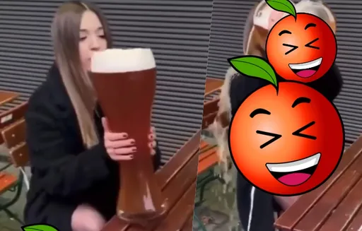 黑絲襪正妹坐路邊　下秒一動作！網驚呆：這是在洗澡？