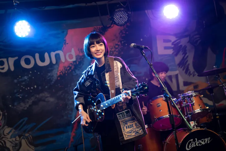 姚愛寗將在《師大公園地下社會》扮演樂團女主唱。阿榮影業提供