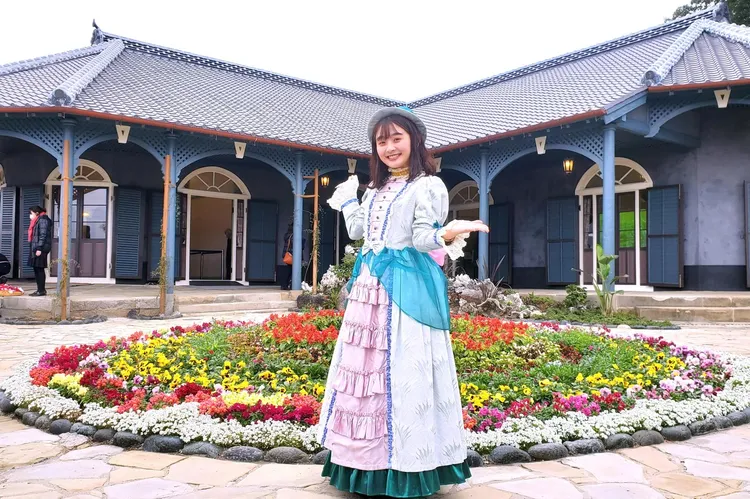 位於南山手山坡上的「哥拉巴園」內保存了6棟明治時期的西洋建築。長崎縣觀光連盟提供