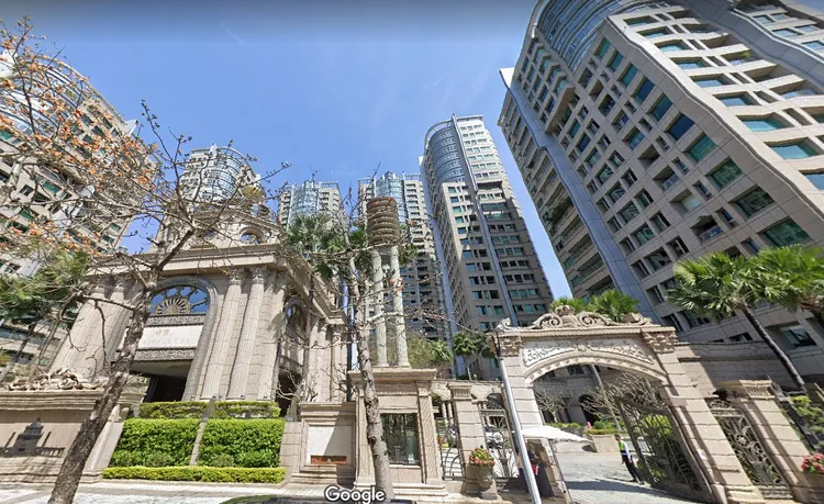 仁愛帝寶再拿下住宅地王寶座。翻攝googlemap