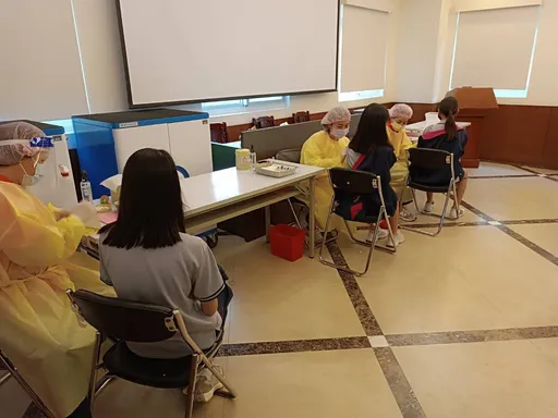 基隆明設置疫苗施打站 規劃入校接種提升學童防護力