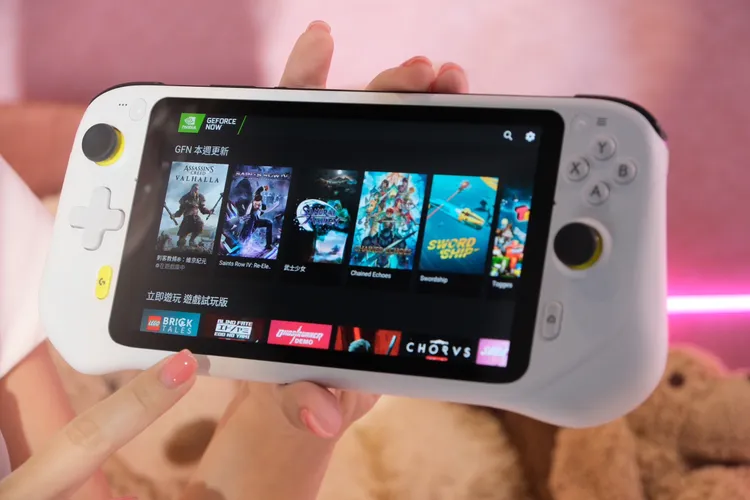 雲端遊戲採串流方式，在雲端運算。陳志淵攝