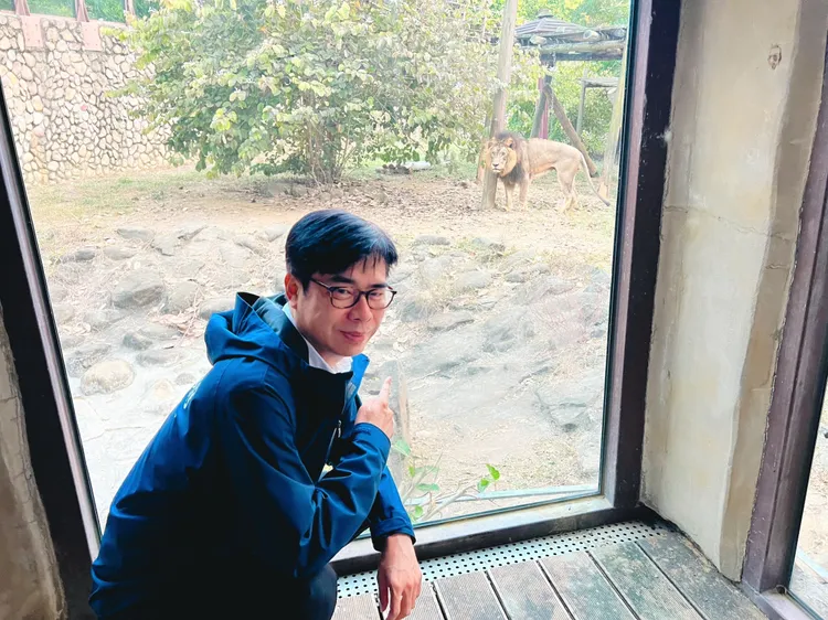 陳其邁宣布高雄國小學童免費遊動物園。高市府提供
