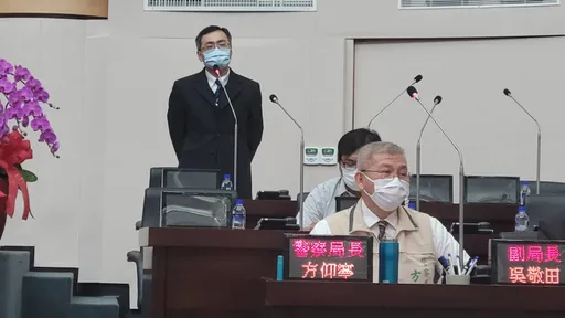 再掀議長候選人咆哮員警 方仰寧證實叫分局長處理