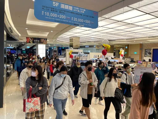 竹科買氣超狂！巨城週年慶創27.5億業績　80萬人次「新竹人都來了」