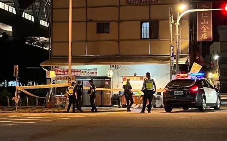 台中潭子一間滷味攤老闆遭槍決身亡，兇手懷疑老闆與前妻交，醋勁大發而殺人，犯案後逃到山區畏罪自轟。民眾提供