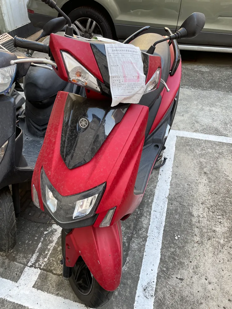 2019年山葉機車。台南分署提供