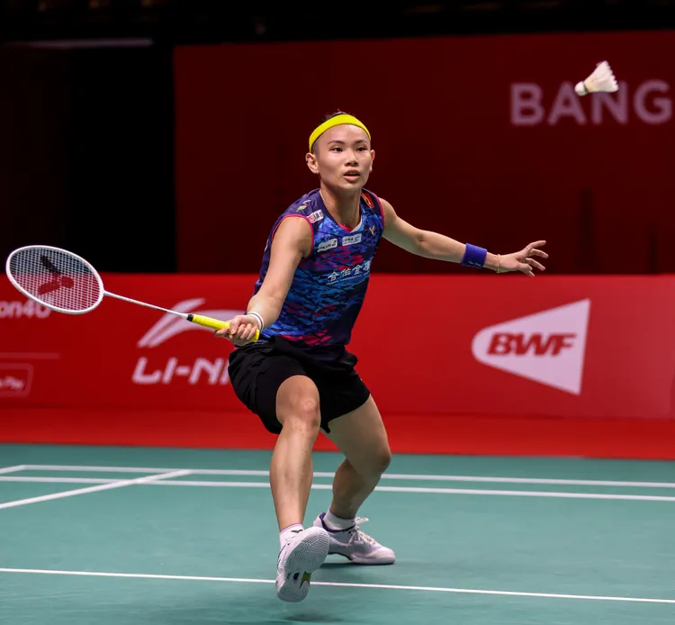 戴資穎在年終總決賽預賽開胡。擷取自BadmintonPhoto