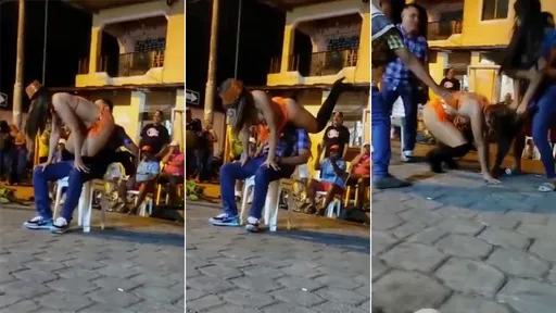 影片|單身趴大玩「吸丁字褲舞孃」 老婆非常火!當街扯髮開戰