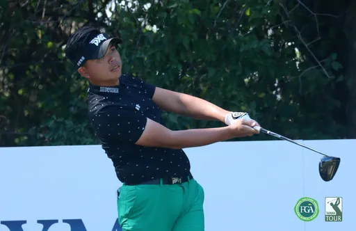 好威！台豐ADT公開賽第3天　地主好手洪健堯6桿領先明拼冠