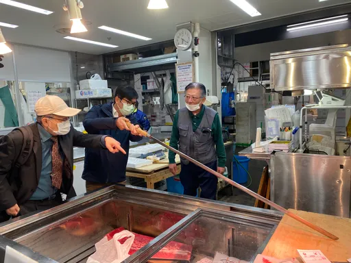 陳其邁赴日取經 要把50歲前鎮漁港變成豐洲市場