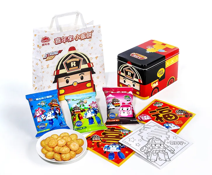 喜年來波力小蛋餅禮盒-羅伊款。業者提供