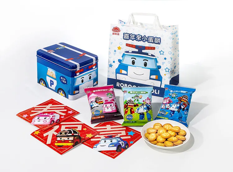 喜年來波力小蛋餅禮盒。業者提供