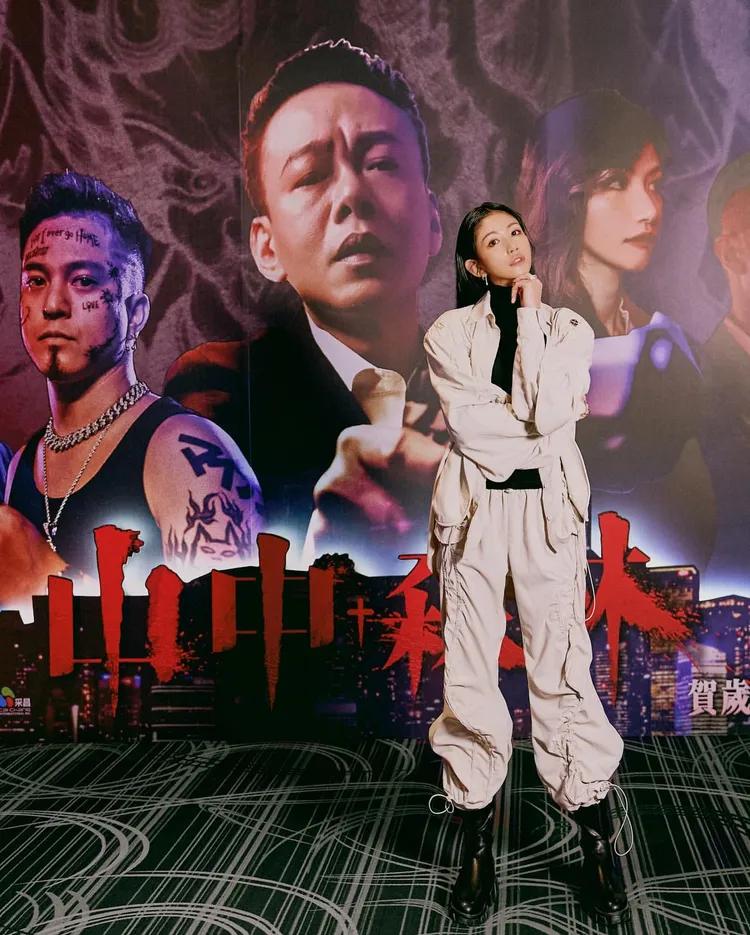 李千娜為《山中森林》積極宣傳。禾力文創提供