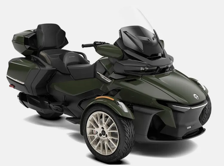 最新2023年式的Spyder RT Sea to Sky幻影綠，價格漲到185萬元。豐太BRP臺灣總代理網站