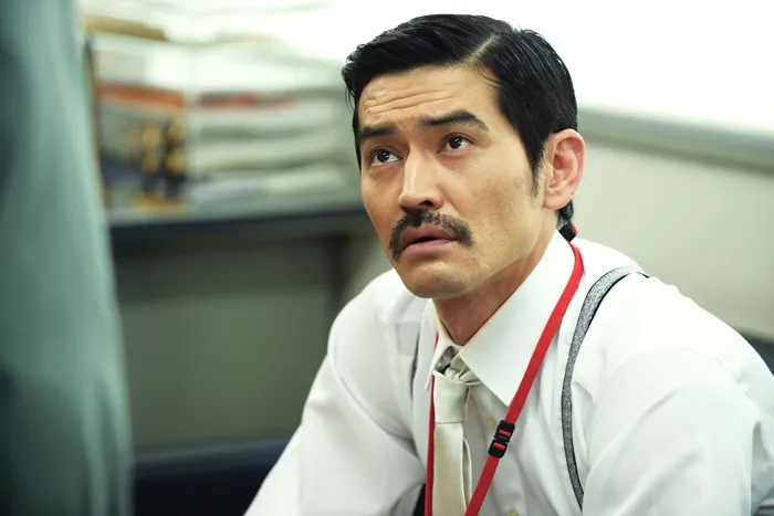 仲田育史在電影《被愛妄想症》飾演松崗茉優的上司。翻攝日本yahoo