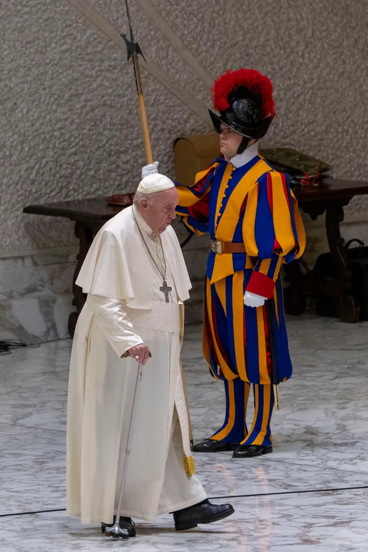 教宗方濟各年事已高。美聯社