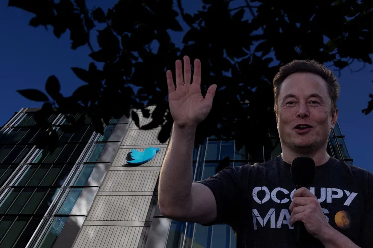 馬斯克收購推特之後掀起風波。合成圖片