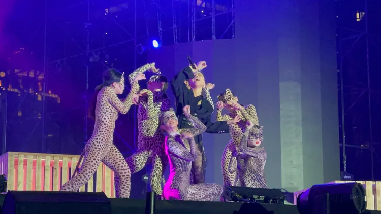 丁噹熱舞。張沛森攝