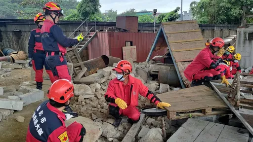 新北消防局舉辦震災入門訓練 提升義消、民團特搜救援能力