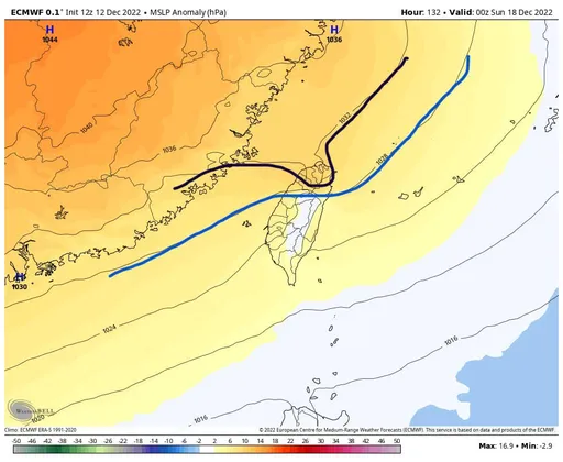 氣象專家曝「2個最冷時間點」 北部4°C凍爆!冷空氣往更強方向走