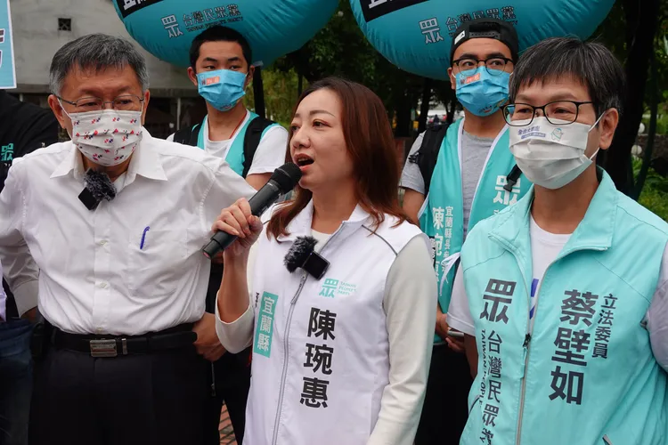 本次挑戰宜蘭縣長失利的陳琬惠，將遞補高虹安離職後的不分區立委席次。資料照片