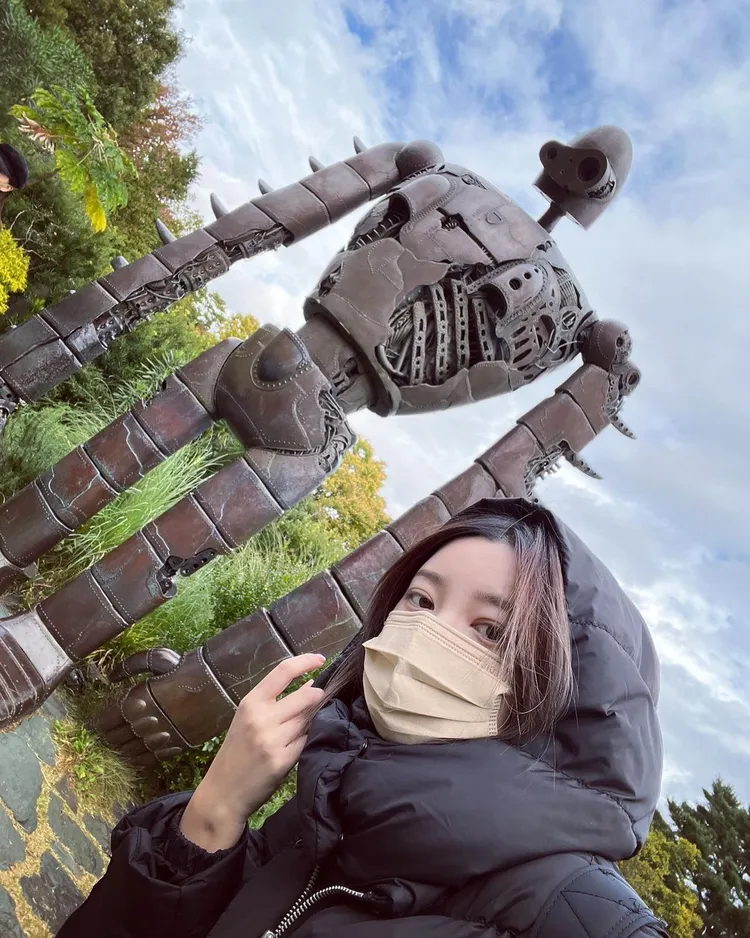 郭雪芙近日在IG上分享了多張日本旅遊的美照。翻攝aohsuehfu IG