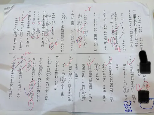 小一女兒國語考卷43分　醫師跑書店買評量試卷！這情況讓他「超級shock」