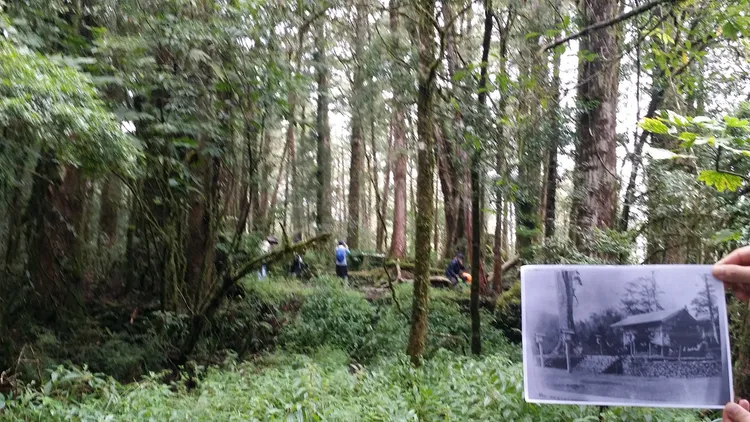 加羅山神社現況。羅東林管處提供