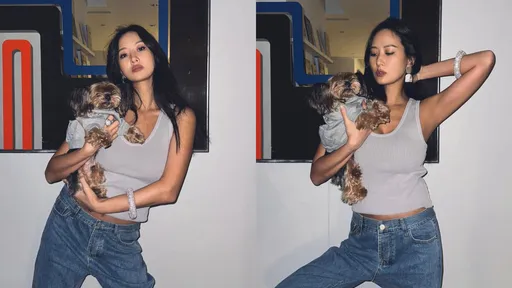 孫芸芸連抱狗都辣「惹火」許瑋甯 好友留言控訴「姊又壞壞了」