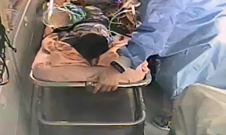 男童被送醫時性命垂危。資料照片