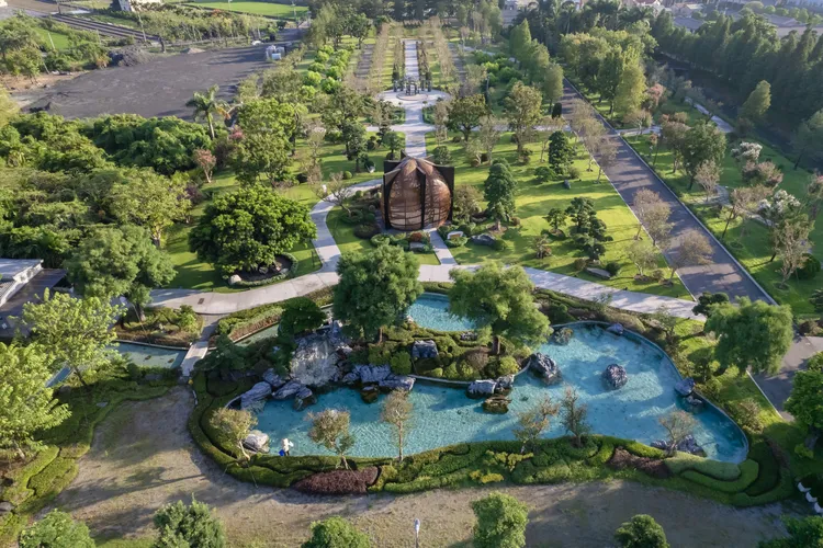 成美文化園區的東園區。園方提供