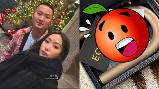 孙芸芸「冻未条」找亲弟取暖 拆圣诞礼掉出NuBra还有神秘柱状物