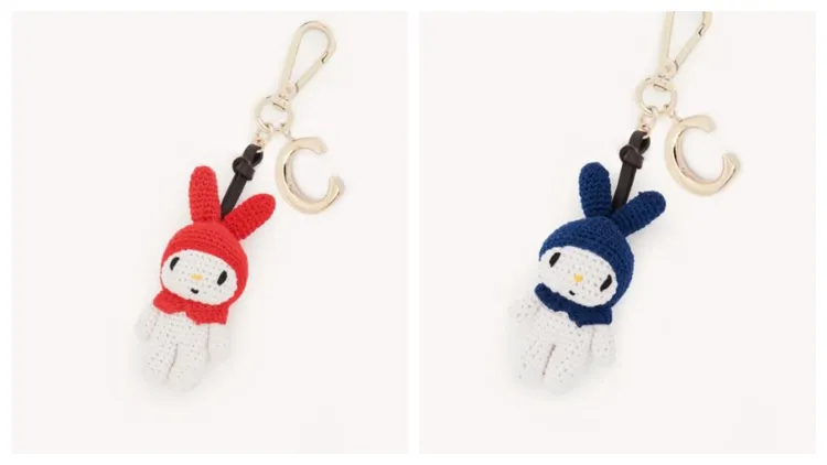 Chloé MyMelody農曆年限定聯名吊飾，各7000元。品牌提供