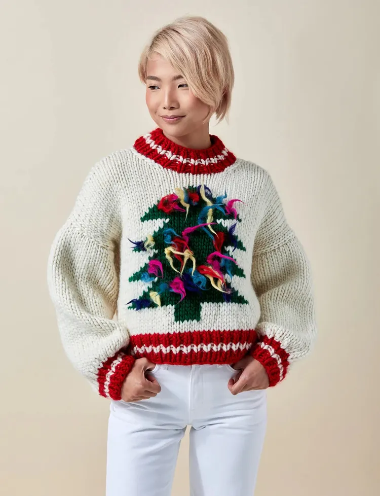 Made With Love By Tom Daley「You Win Christmas」毛衣製作組，約3150元起。翻攝品牌官網