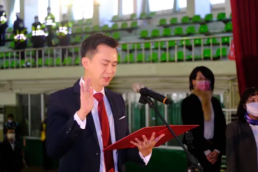 竹北市長鄭朝方新上任 跨黨派合作盼加速啟動智慧城市