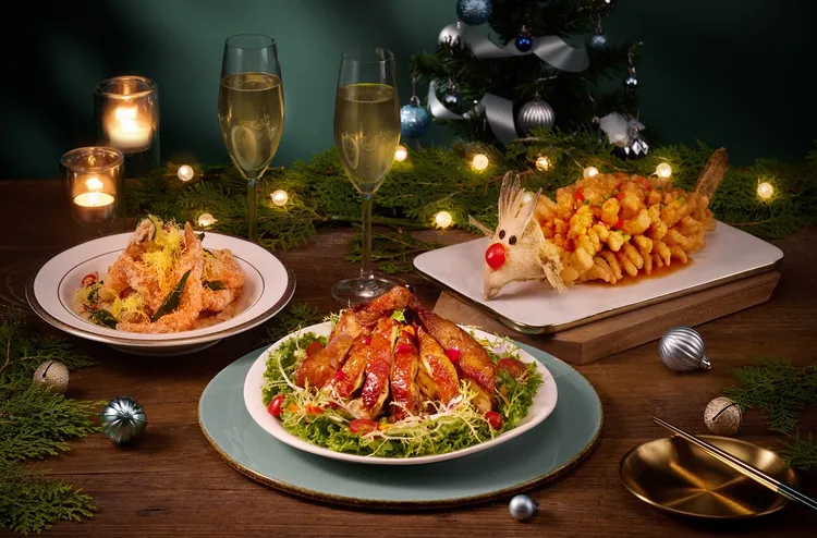 「莆田」將招牌功夫菜改造成充滿聖誕氛圍。業者提供