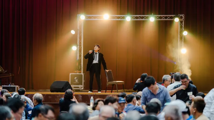 林沖歌聲令人陶醉。經紀人提供